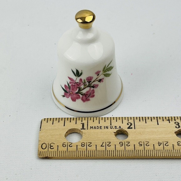 Danbury Mint Delaware Peach Blossom Official State Flower Bell‎ Collection - Picture 4 of 5